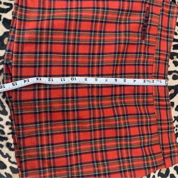 Boston Proper plaid mini skort. - Picture 10 of 13